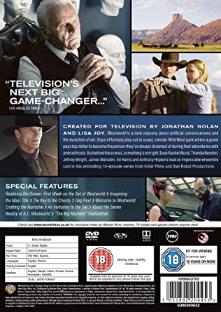 Westworld Season 1 includes Ultraviolet Digital Download DVD