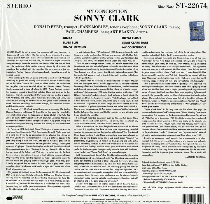 Sonny Clark - My Conception [VInyl]