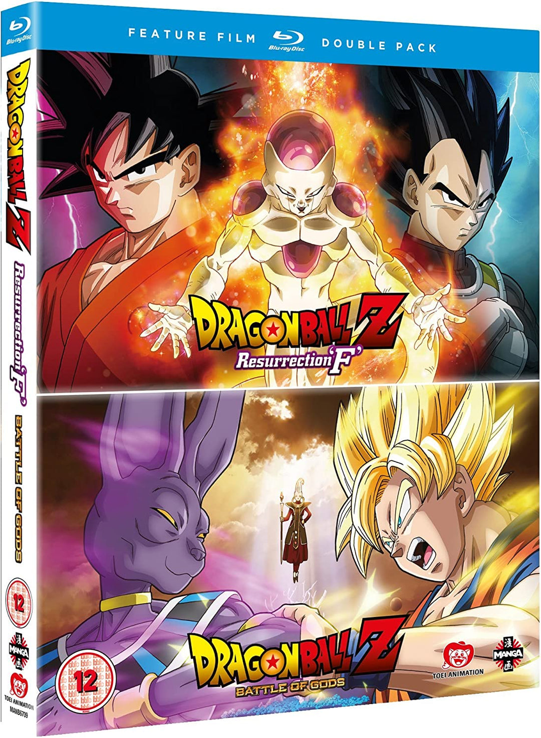 Dragon Ball Z: Battle Of Gods/Resurrection  -  Action [Blu-Ray]