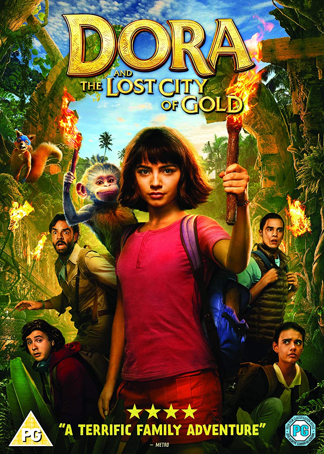 Dora und die verlorene Stadt aus Gold – Dora The Explorer – Komödie/Action [DVD]