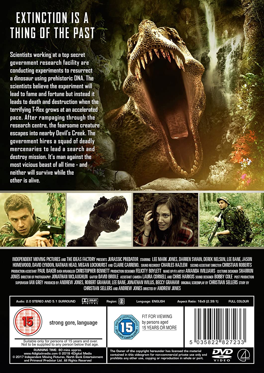 Jurassic Predator [2017] - Sci-fi/Action [DVD]