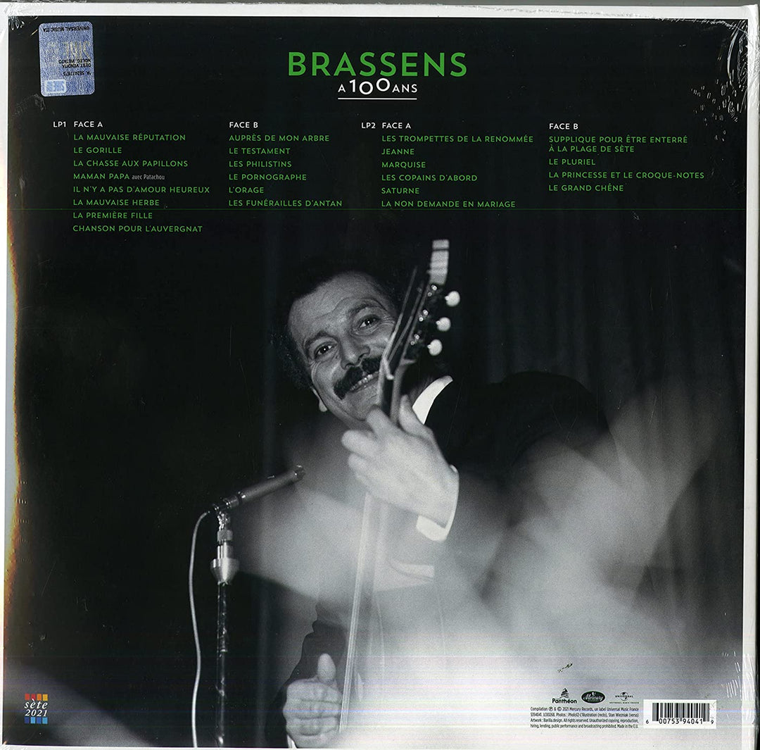 Georges Brassens – Brassens a 100 ans [Vinyl]