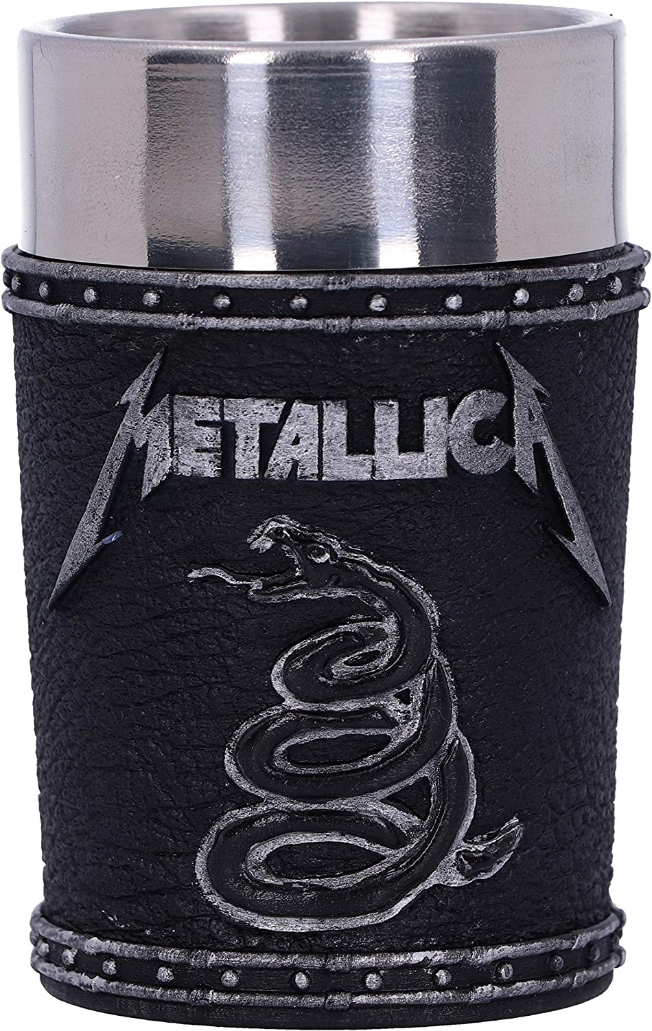 Nemesis Now offiziell lizenziertes Metallica Black Album Schnapsglas