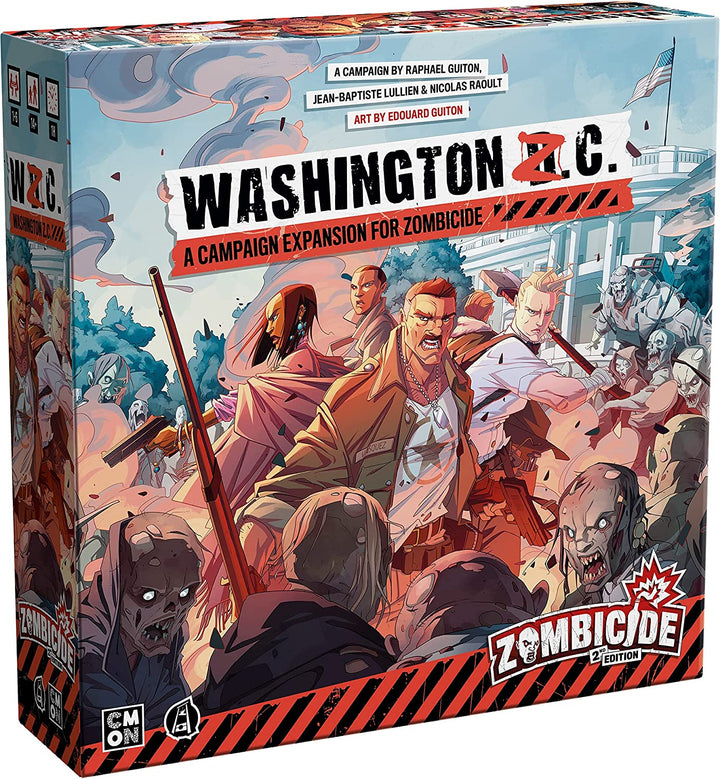 Guillotine Games | Zombicide 2nd Edition: Washington Z.C. Expansion | Board Game