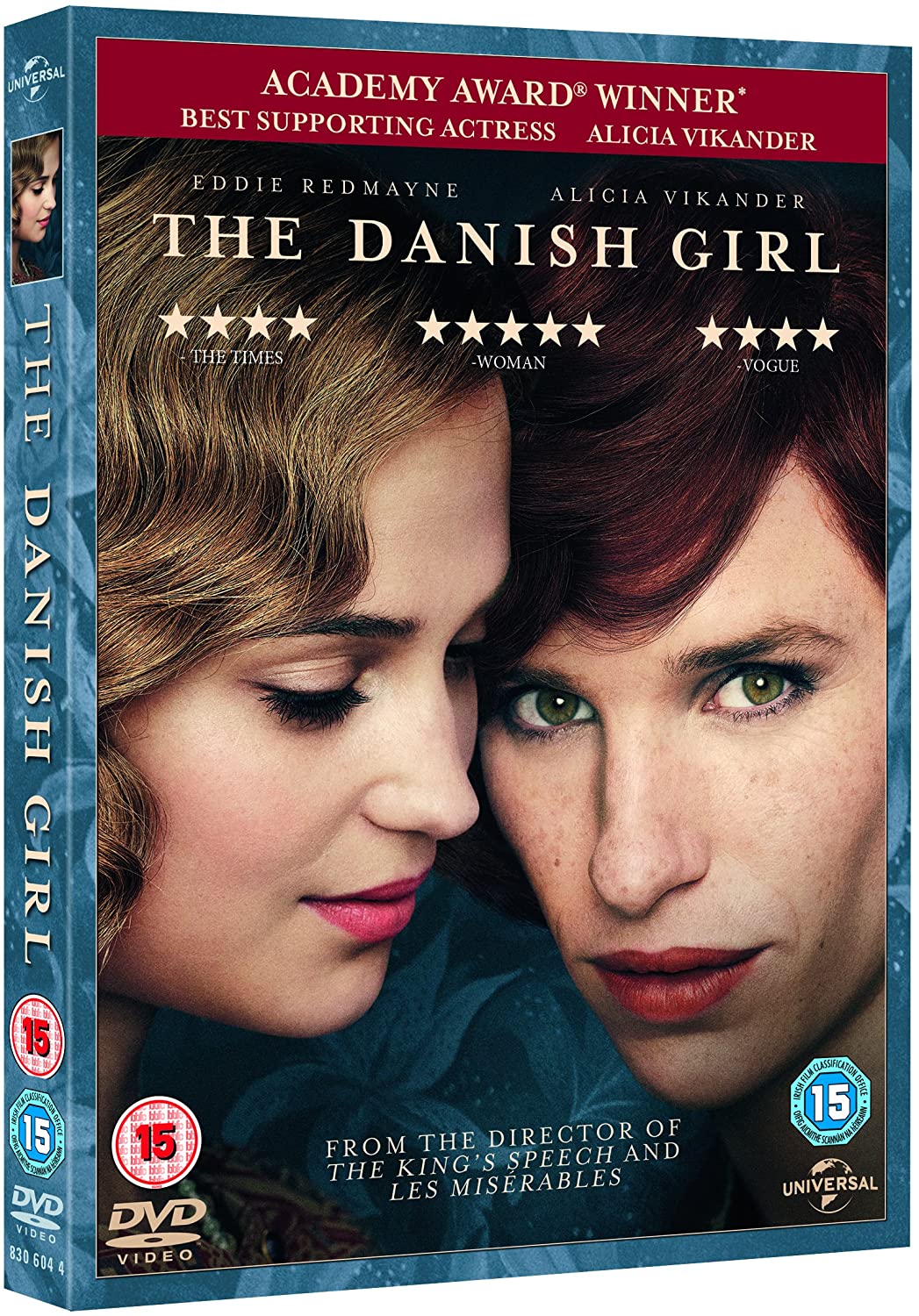 The Danish Girl [2015] – Drama/Romanze [DVD]