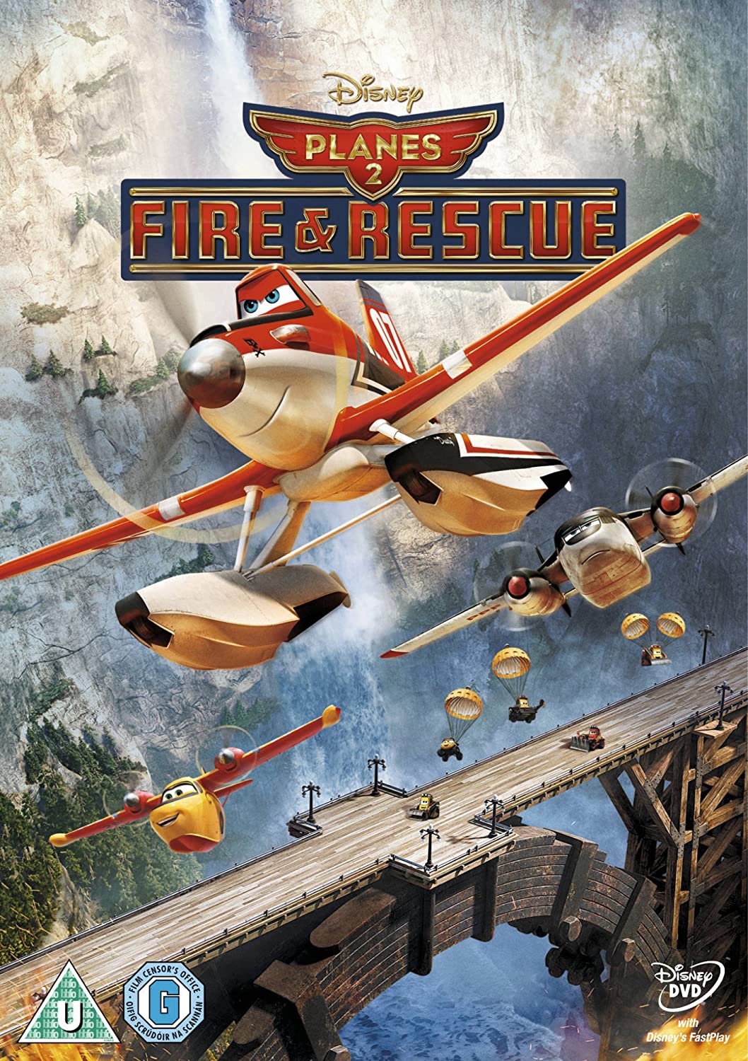 Planes 2: Fire and Rescue – Komödie/Familie [DVD]