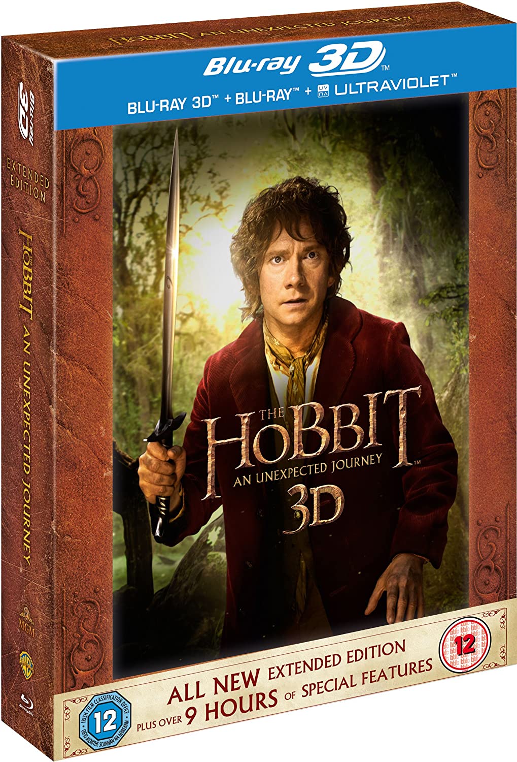 The Hobbit: An Unexpected Journey - Uitgebreide editie [Blu-ray 3D + Blu-ray] [201
