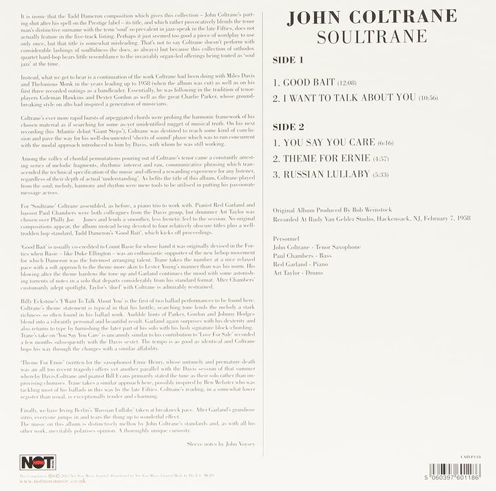 John Coltrane – Soultrane [Vinyl]