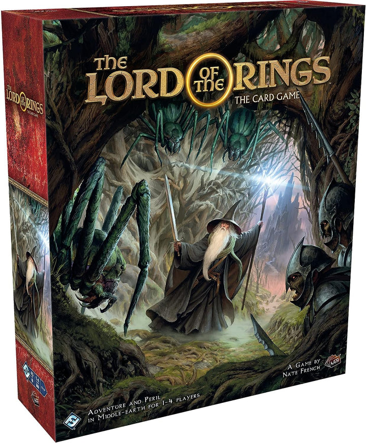 Fantasy-Flugspiele | Herr der Ringe LCG: Überarbeitetes Hauptset | Kartenspiel | Alter