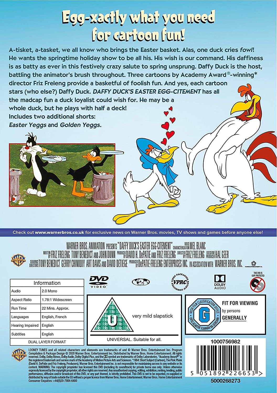 Daffy Duck's Easter Egg-Zitat [2020] [DVD]