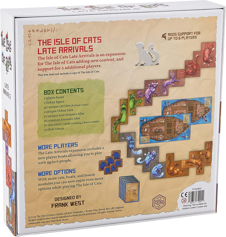 City of Games tcok603 Board Game & Extension