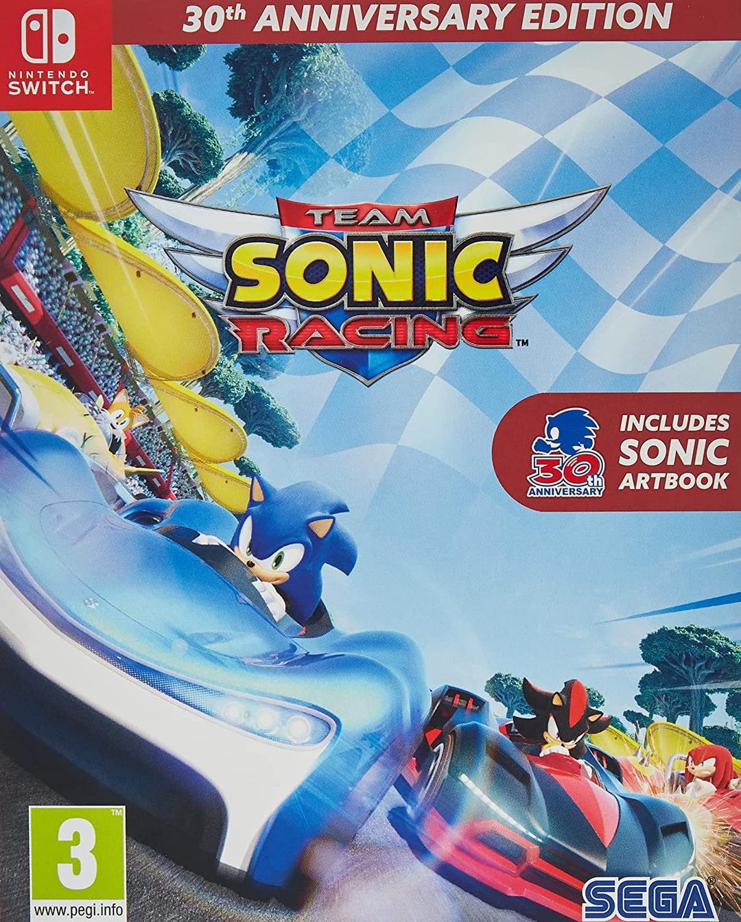 Team Sonic Racing 30th Anniversary Edition (Nintendo Switch) (Nintendo Switch) (