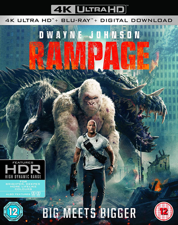 Rampage – Action/Abenteuer [Blu-ray]