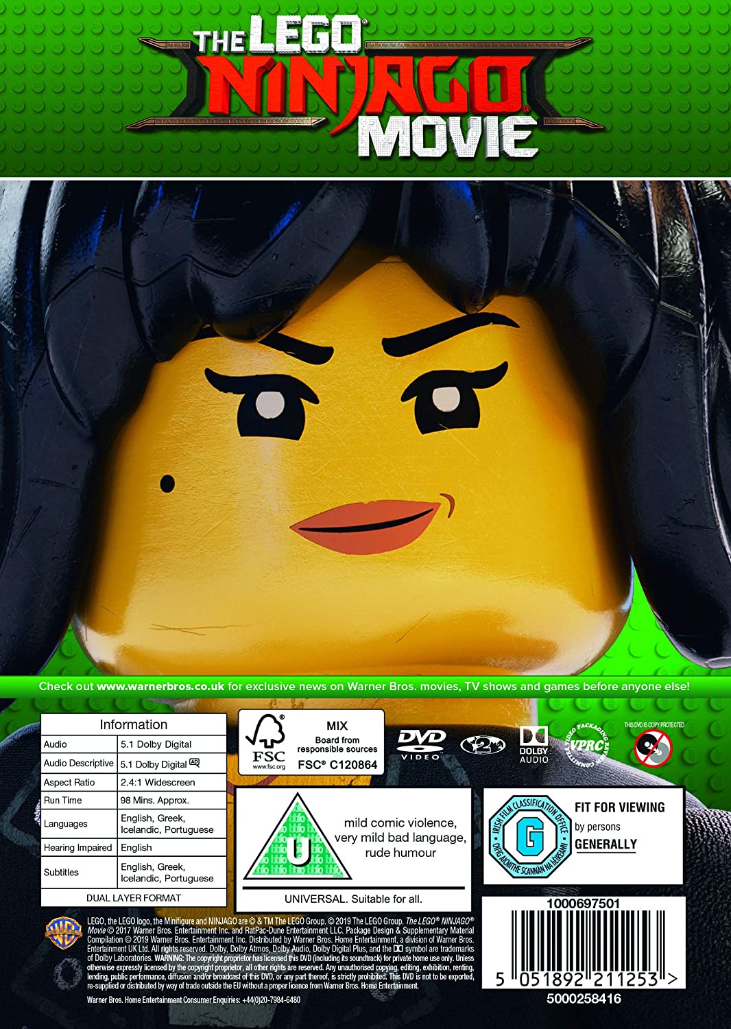 Der LEGO Ninjago Film [DVD]