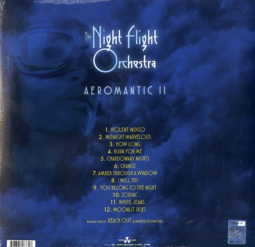 The Night Flight Orchestra - Aeromantic II (clear in incl. bonus track) [Vinyl]