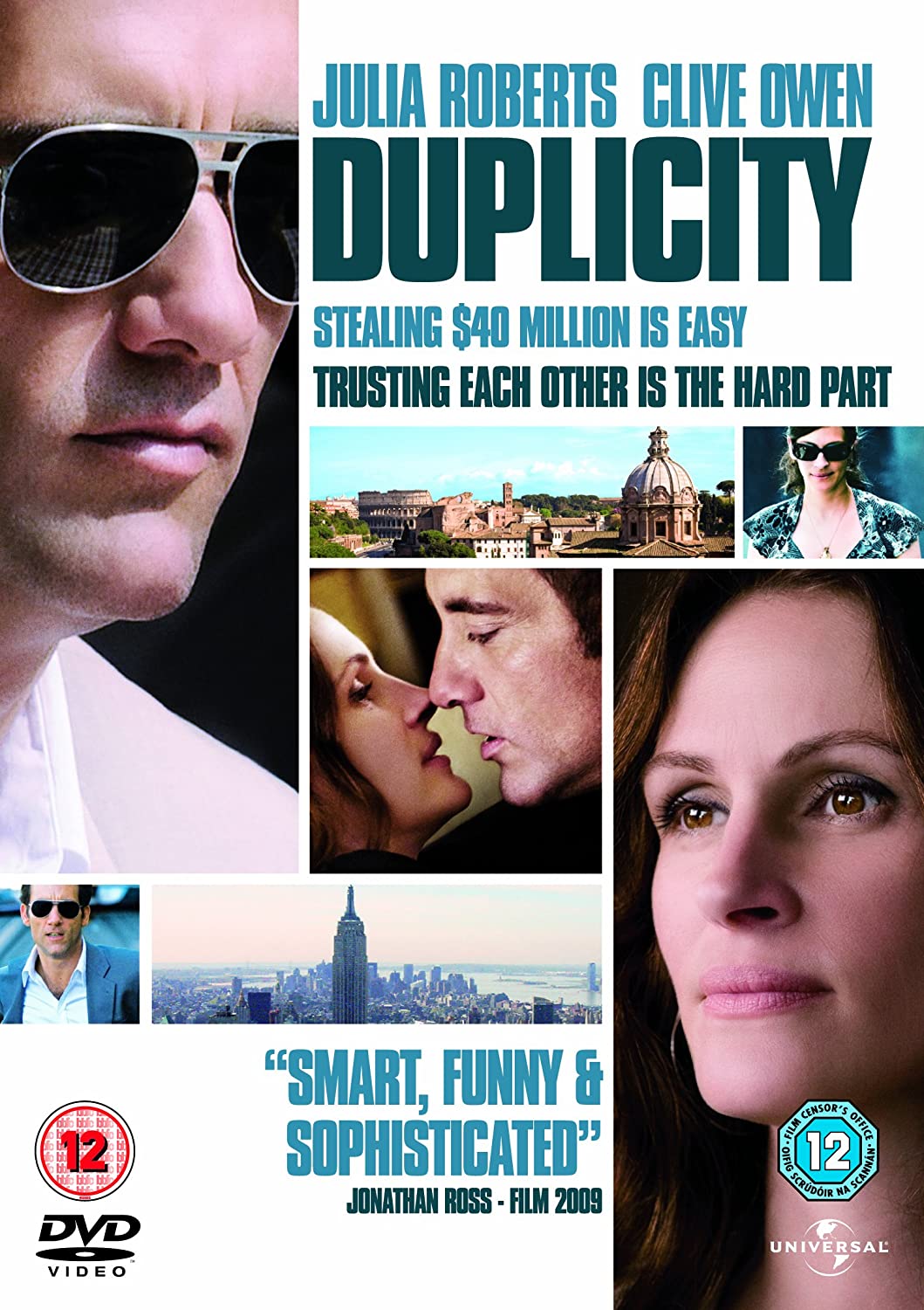 Duplicity – Thriller/Rom-Com [DVD]