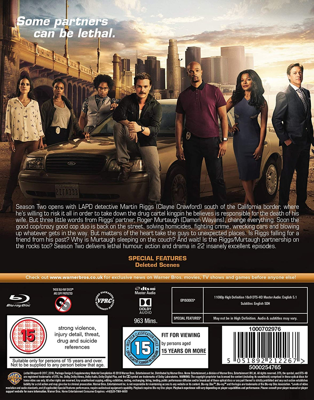 Lethal Weapon: Staffel 2 [Blu-ray]