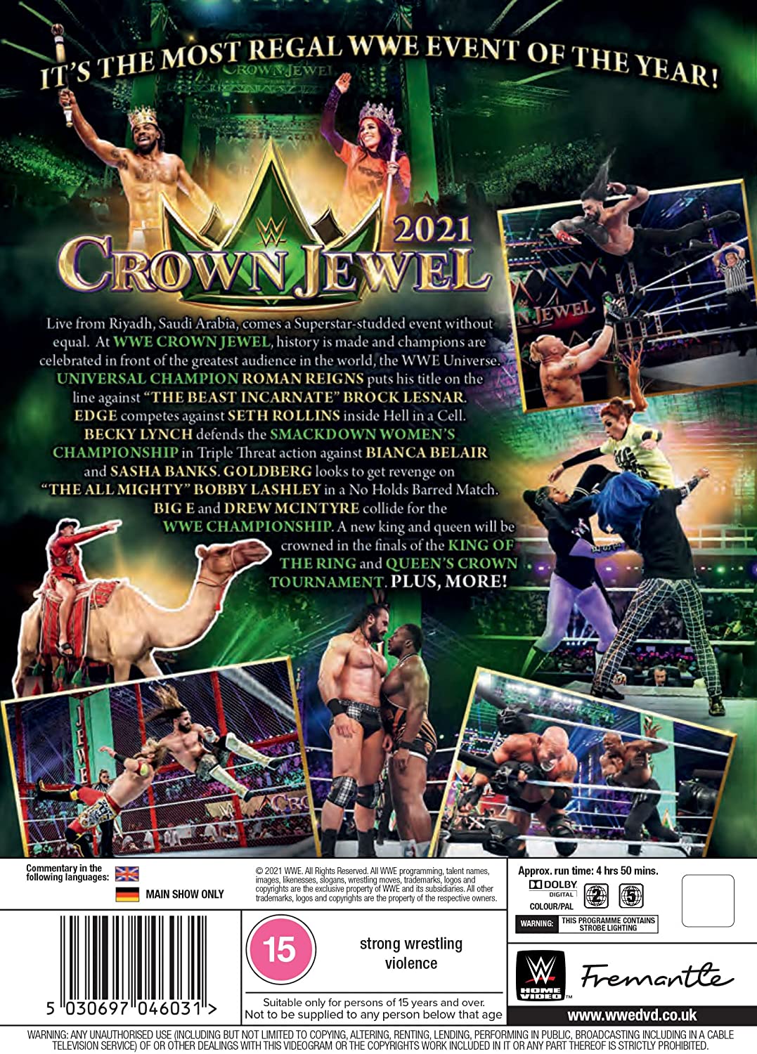 WWE: Kronjuwel 2021 [DVD]