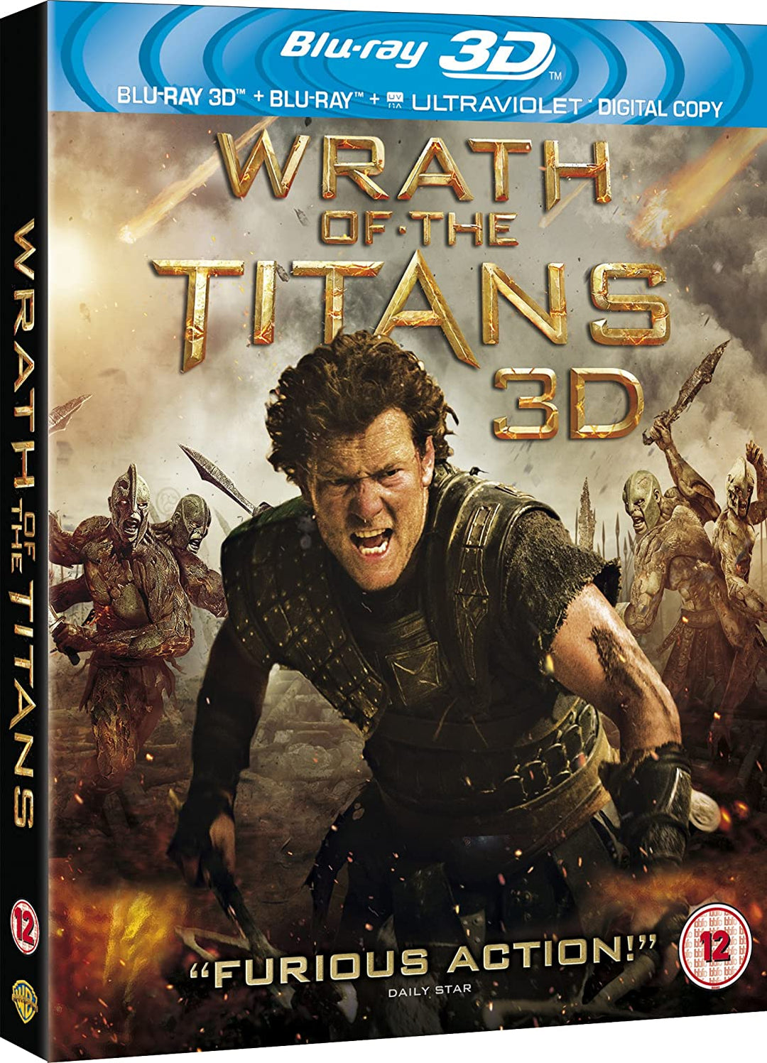 Wrath Of The Titans [2012] [Region Free] – Action/Fantasy [Blu-ray]