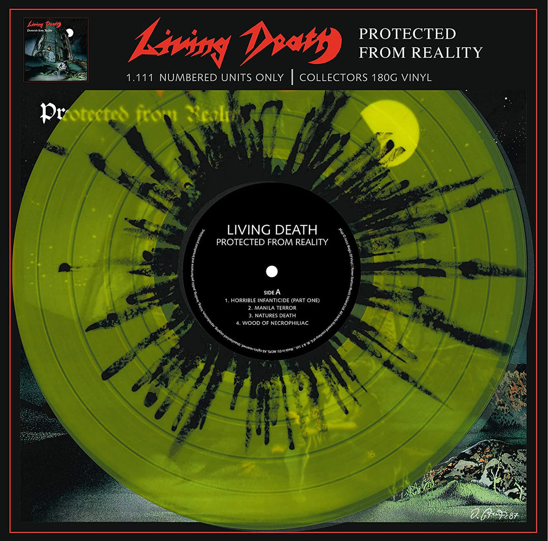 Living Death – Protected From Reality (Splatter) [VINYL]