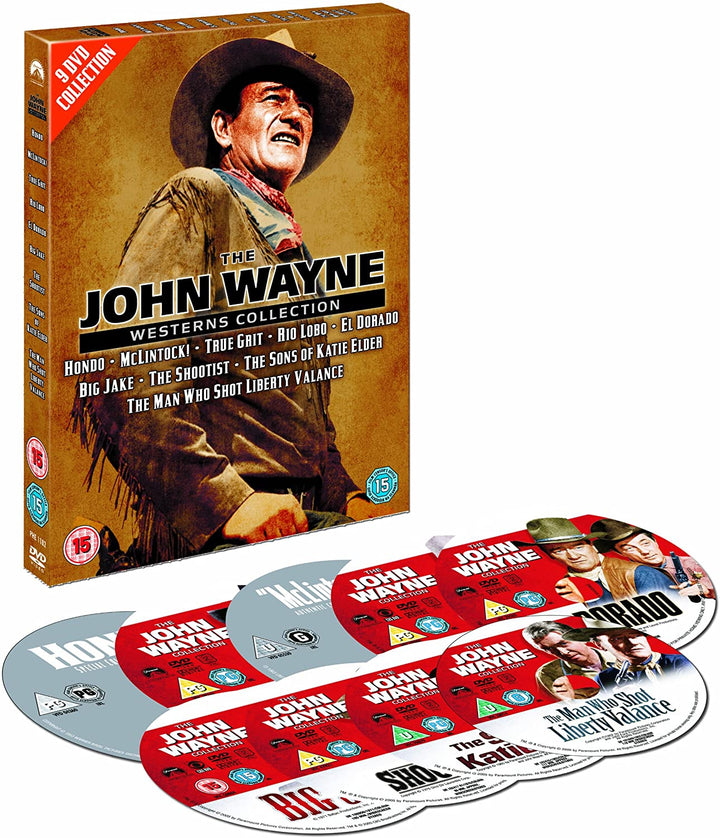 Die John Wayne Westerns Collection [DVD]