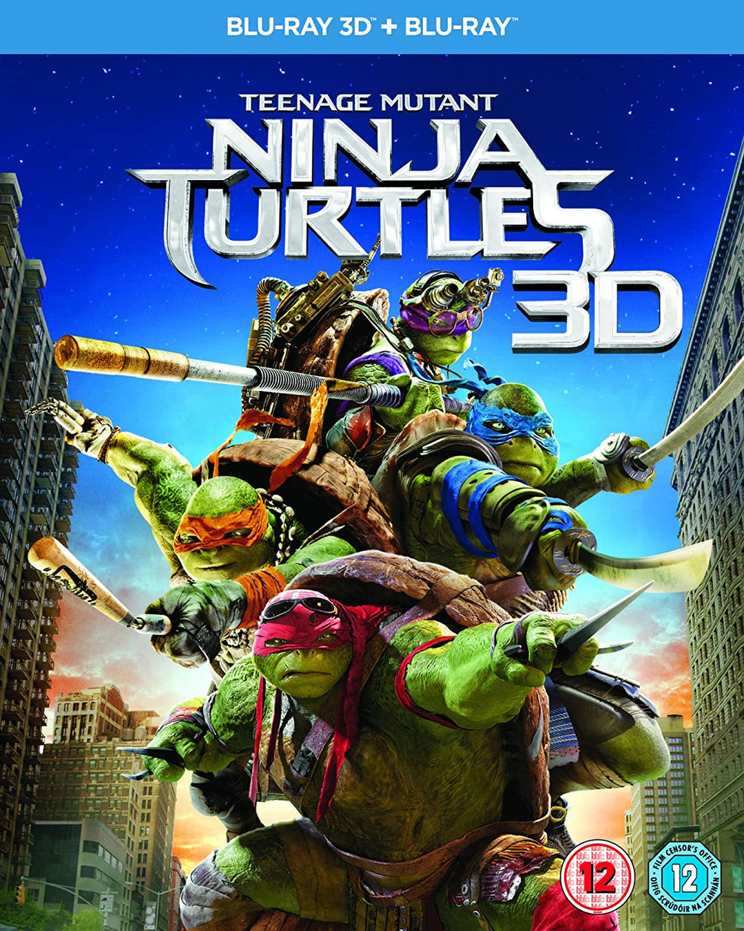 Teenage Mutant Ninja Turtles [Regional Free] – Action/Science-Fiction [Blu-ray]