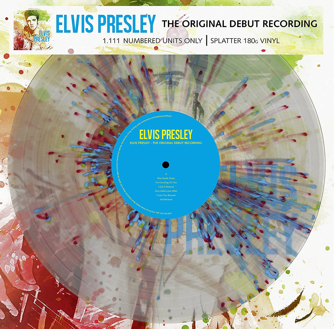 Elvis Presley – The King Is Born (Splattered Vinyl) [VINYL]