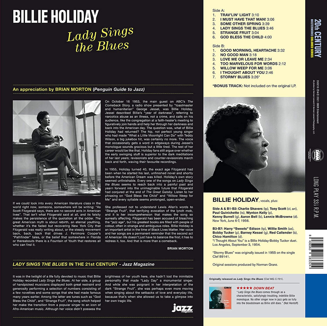 Billie Holiday - Lady Sings the Blues [Vinyl]