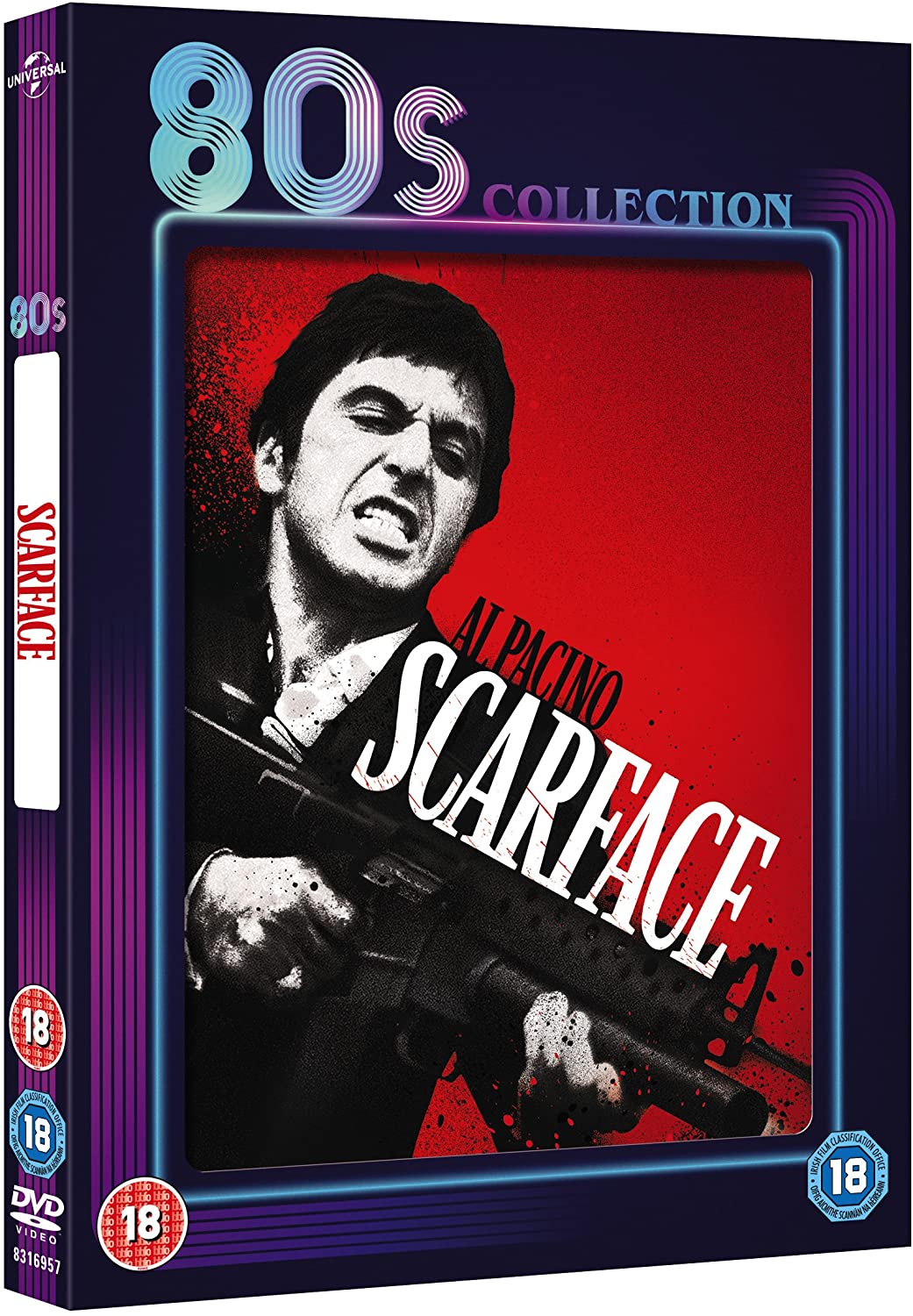 Scarface – 80er-Jahre-Kollektion [2018] – Krimi/Drama [DVD]