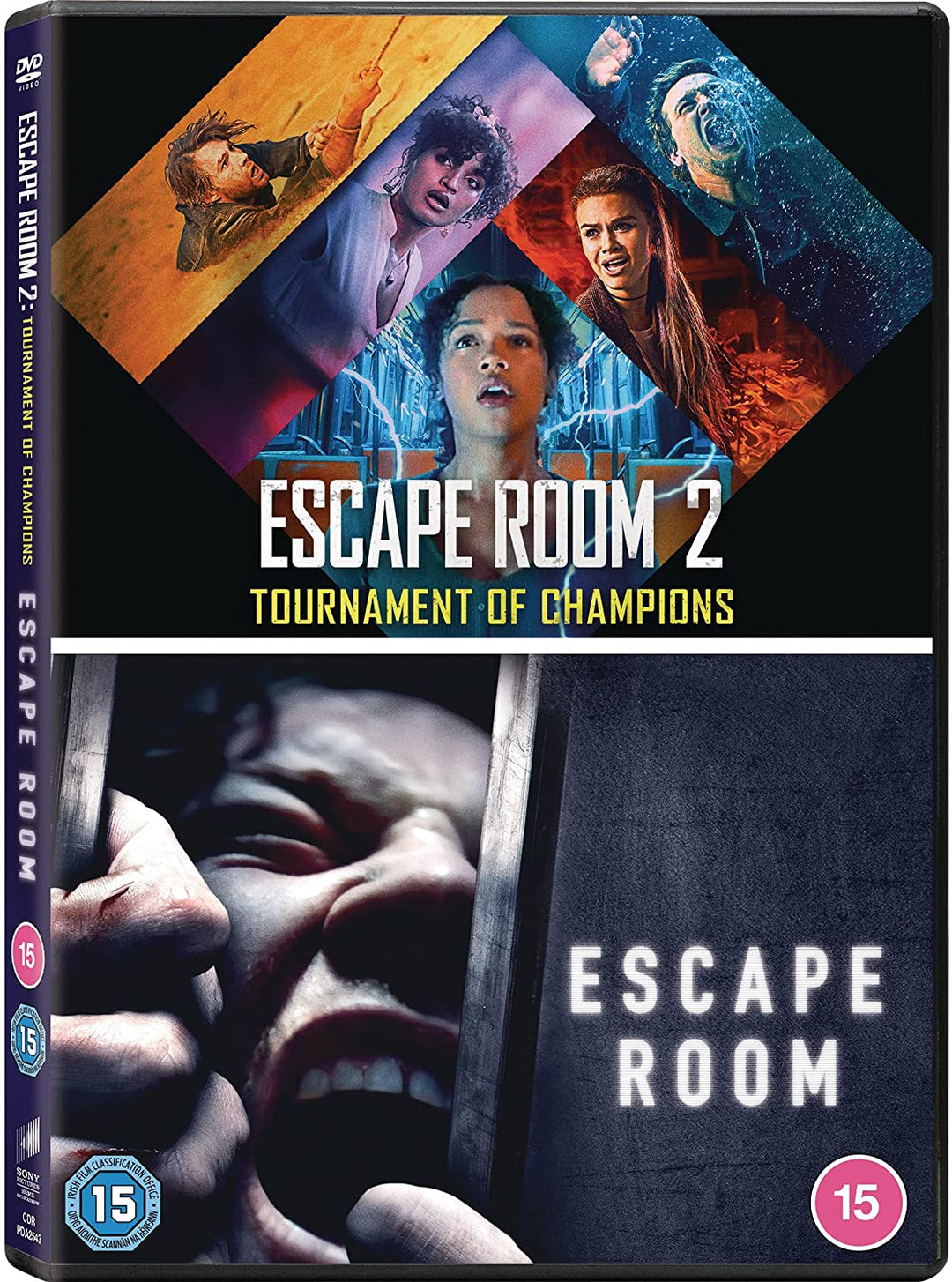 Escape Room 1&amp;2 – Thriller/Psycho-Horror [DVD]