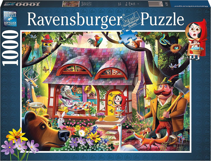 Ravensburger 17462 Little Come in, Red Riding Hood 1000-teiliges Puzzle für