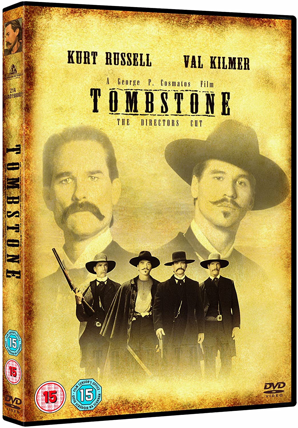 Tombstone [1993] – Western/Drama [DVD]