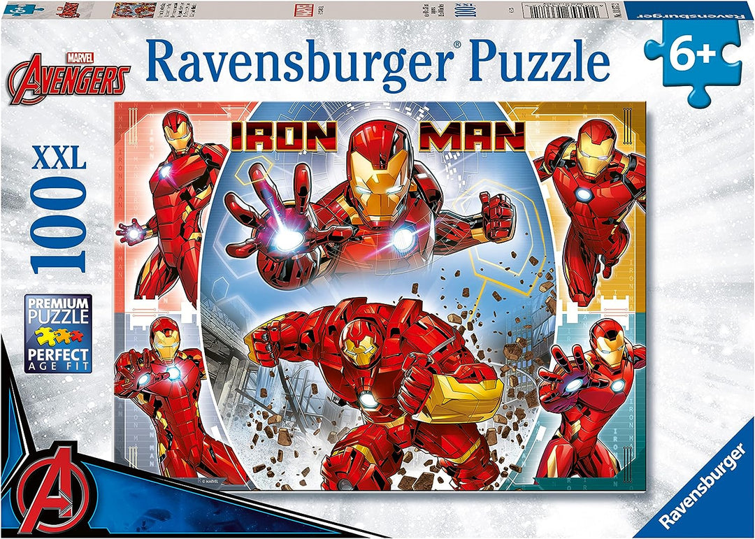 Ravensburger Marvel Iron Man Toys – 100-teiliges Puzzle für Kinder ab 6 Jahren