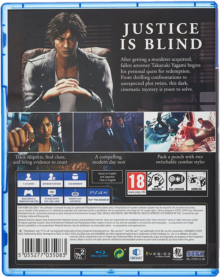 Judgment PS4