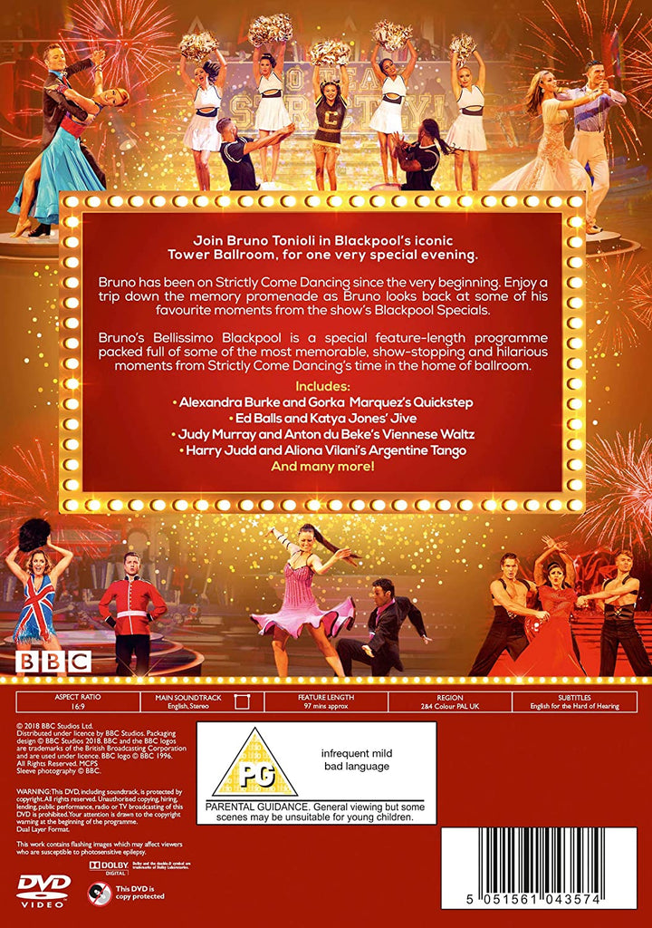 Strictly Come Dancing – Brunos Bellissimo Blackpool [DVD]