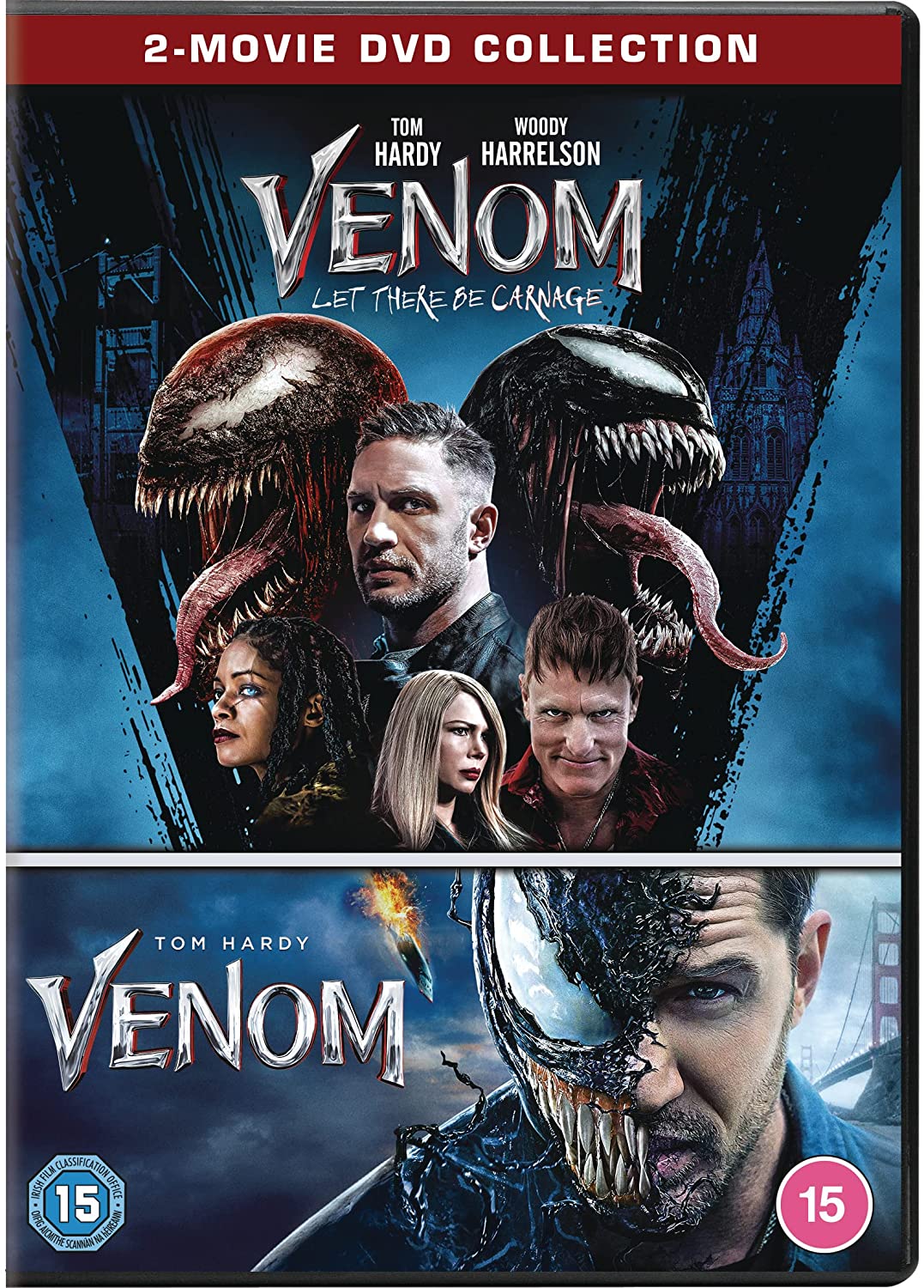 Venom 1&amp;2: (2018) &amp; Let There Be Carnage [2021] [DVD]