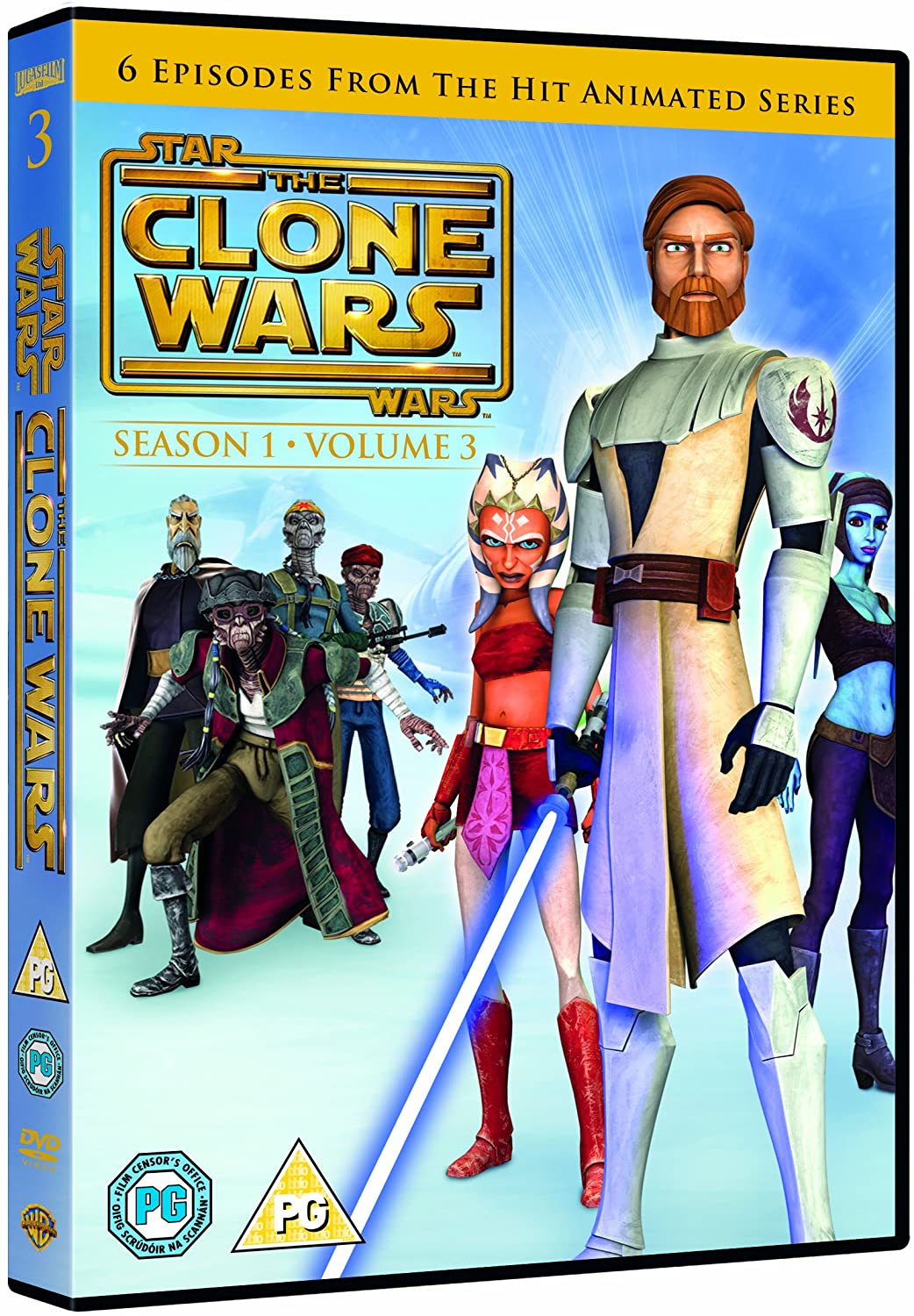 Star Wars: The Clone Wars – Staffel 1 Band 3 [2017] – Science-Fiction [DVD]