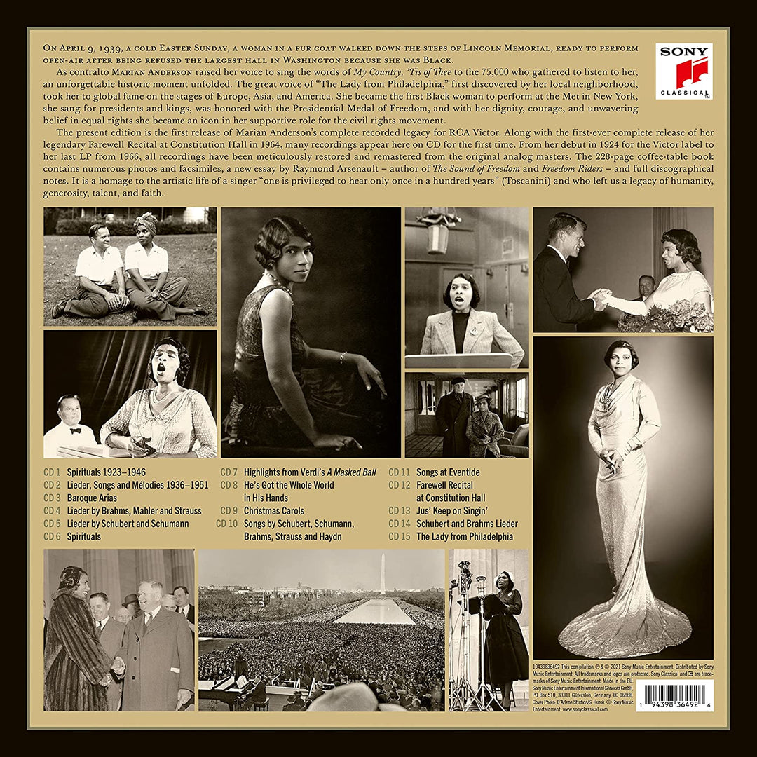 Anderson, Marian - Marian Anderson - Beyond The Music [Audio CD]