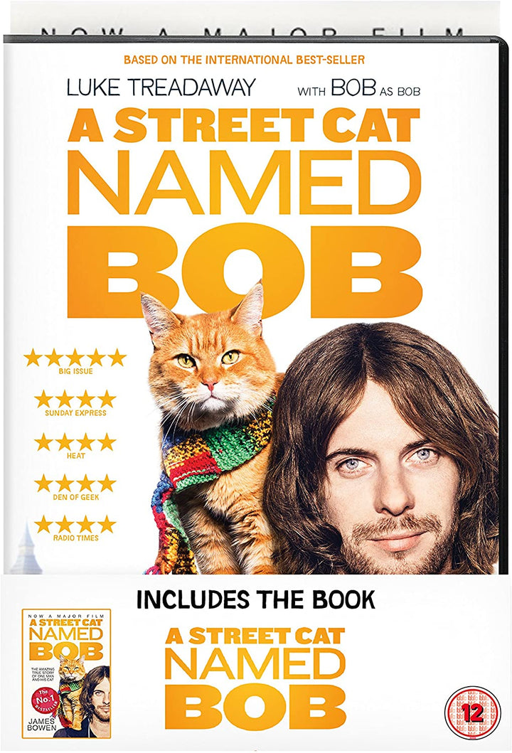 Buch „A Street Cat Named Bob“ [2016] – Drama/Komödie [DVD]