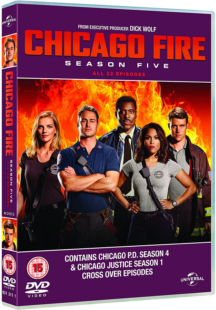 Chicago Fire: Staffel Fünf – Action-Fiction [DVD]