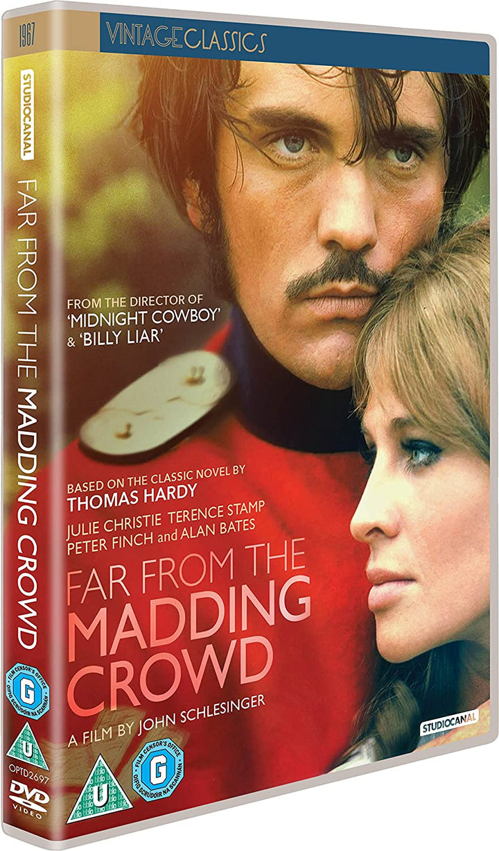 Far From The Madding Crowd *Digital restauriert [1967] – Liebesfilm/Drama [DVD]