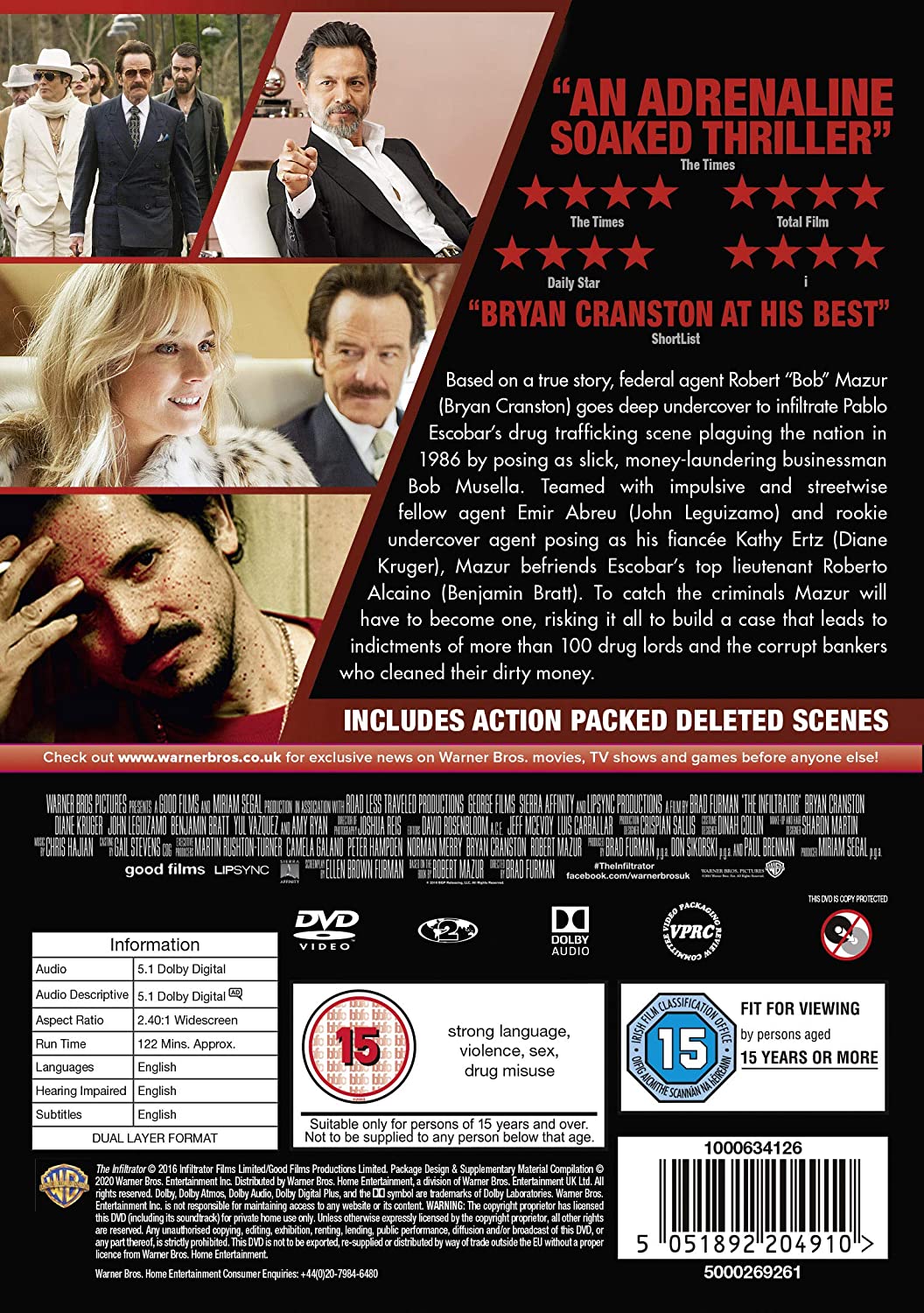 The Infiltrator [2016] [2017] - Crime/Thriller [DVD]