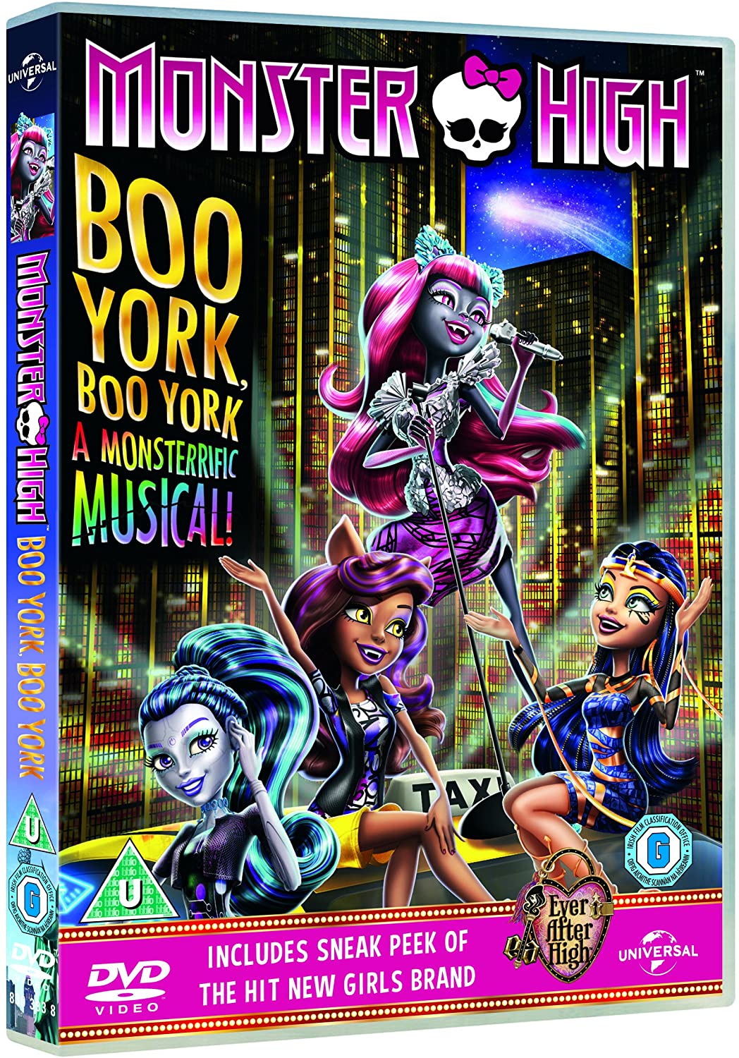 Monster High: Boo York! Buh York! - Horror/Fantasy [DVD]