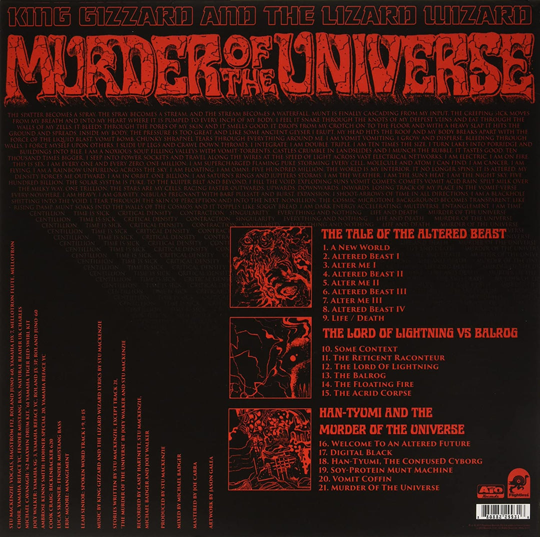 King Gizzard &amp; The Lizard Wizard – Murder Of The Universe [Vinyl]