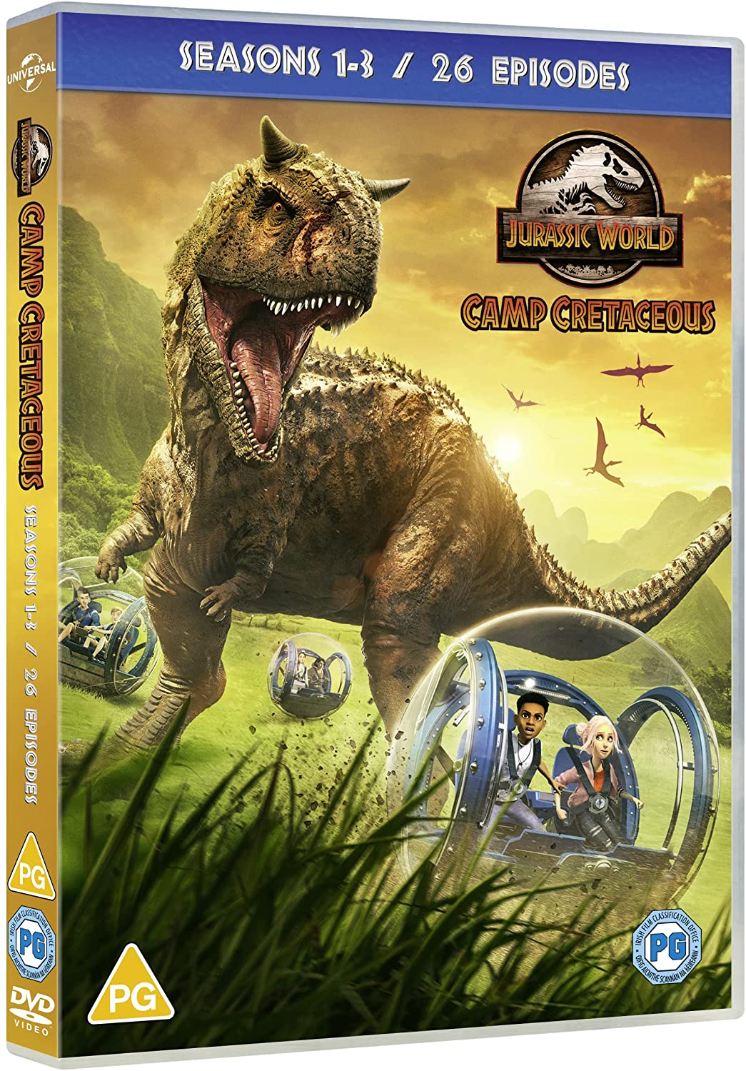 Jurassic World: Camp Cretaceous Staffeln 1-3 [2021] [DVD]