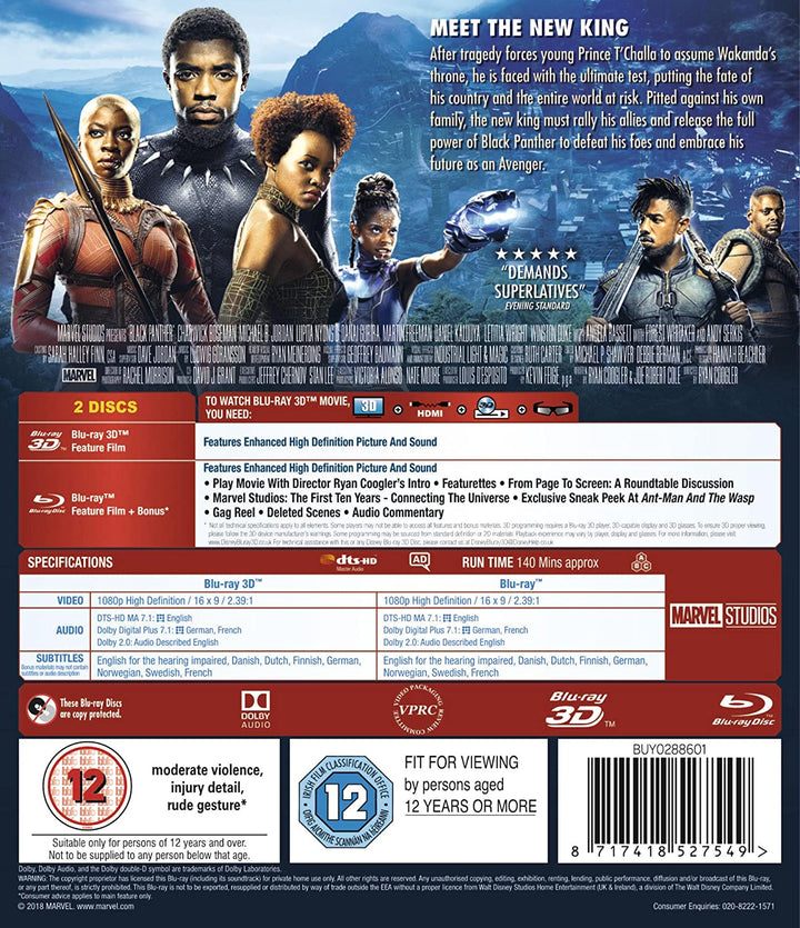 Black Panther – Action [BLu-ray]