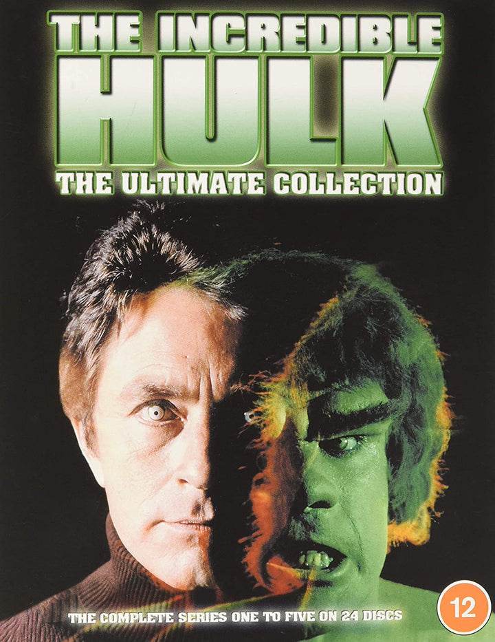 Der unglaubliche Hulk: Die kompletten Staffeln 1–5 [1977] – Action/Science-Fiction [DVD]