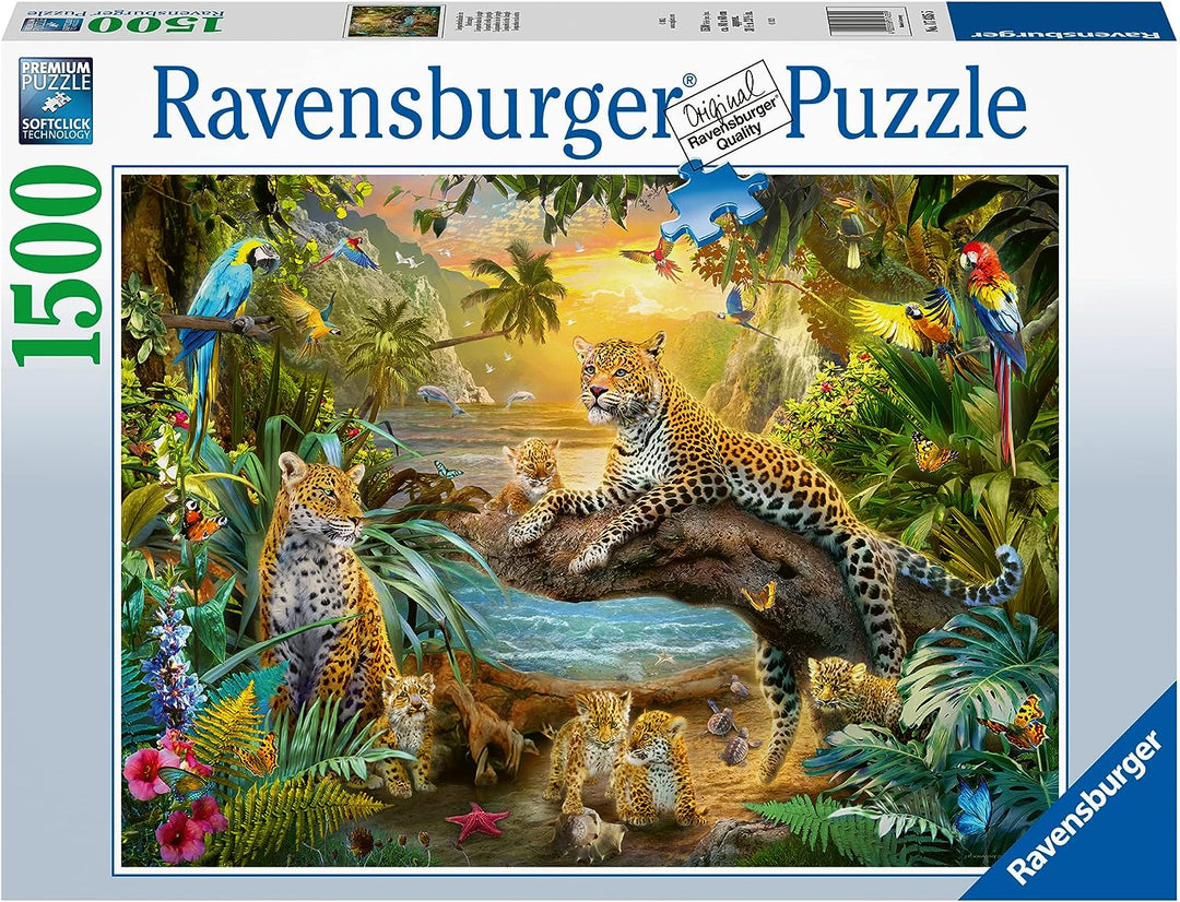 Ravensburger Leopards in the Jungle 1500 Piece Jigsaw Puzzles for Adults and Kids