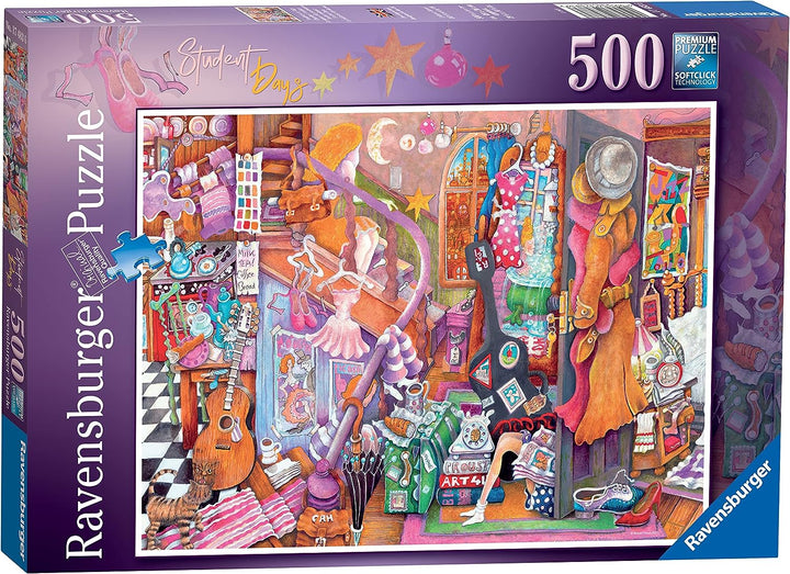 Ravensburger Student Days 500-teiliges Puzzle für Erwachsene und Kinder ab 10 Jahren