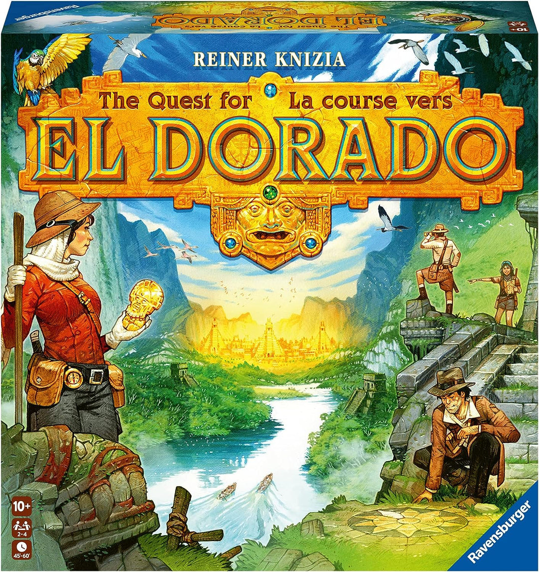 Ravensburger The Quest for El Dorado Strategie-Brettspiele für Erwachsene und Kinder Ag